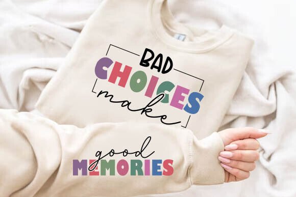 Bad Choices Make Good Memories: A Bold Graphics Asset for Crafts