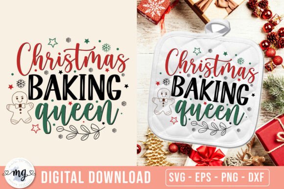 Christmas Baking SVG: A Festive and Charming Design