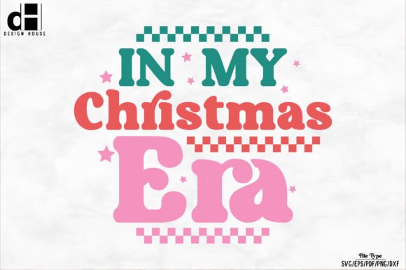 Christmas Era SVG PNG Design for Festive Crafts and Graphics