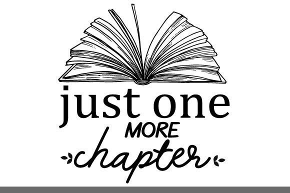 Just One More Chapter Bookmarks: A Crafts Graphics Gem