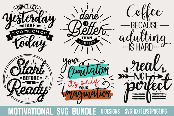 Review: Motivational Quotes Svg Bundle PNG for Creative Crafts