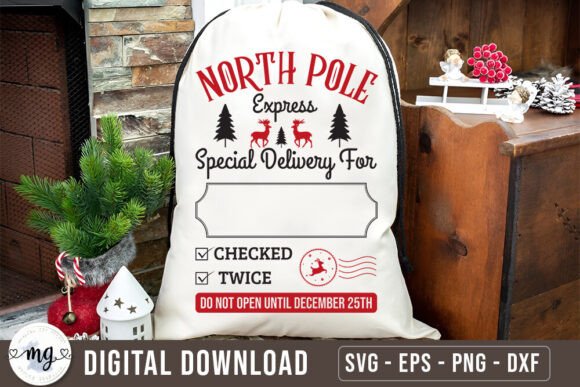Review: Santa Sack SVG Design for Graphics and Crafts